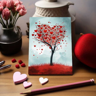 Valentine's Day Postcard - My Love Grows
