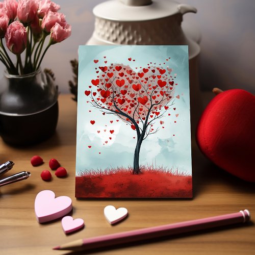 Valentines Day Postcard _ My Love Grows