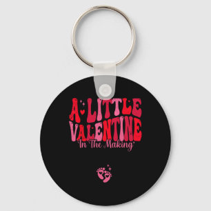 Valentine's Day Pregnancy - A Little Valentine In  Keychain