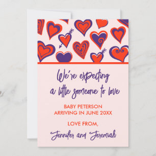 Valentines day pregnancy announcement cute sweet