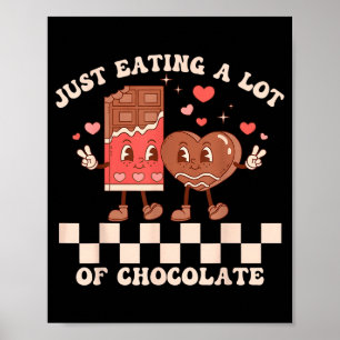 Valentines Day Pregnancy Announcement Matching Cou Poster