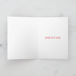 Valentine's Day Puppy Chow Chow Dog Valentine Letterpress Thank You Card