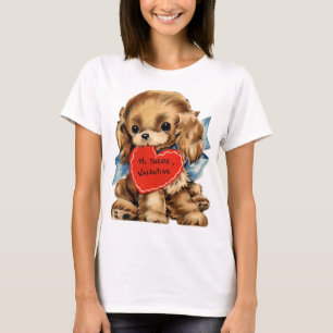 Valentine's Day Puppy Dog Valentine T-Shirt