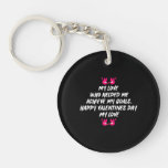Valentine&#39;s day quotes Love quotes Keychain