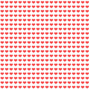 Valentine's Day Red Heart Patterns Cute Cool 2022 Sticker