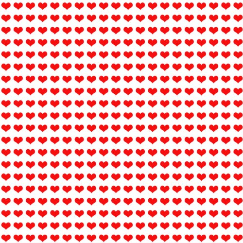 Valentines Day Red Heart Patterns Cute Cool 2022 Sticker