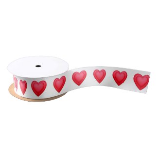 Valentine's Day Red Hearts 