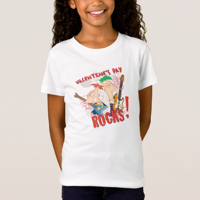 Valentine's Day Rocks! T-Shirt (Front)