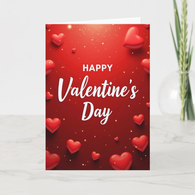 Valentines Day Romance Card (Front)