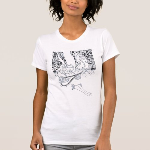 VALENTINES DAY ROMANCEROMANTIC LOVERS IN NATURE T_Shirt