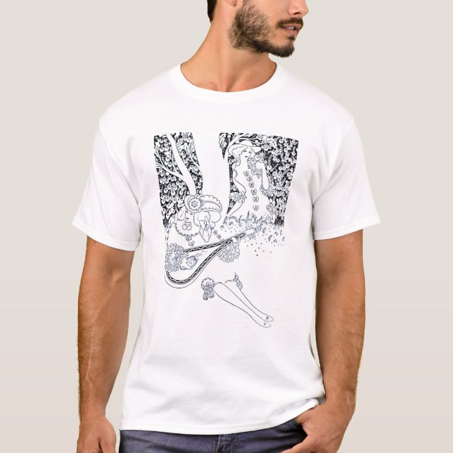 VALENTINE'S DAY ROMANCE,ROMANTIC LOVERS IN NATURE T-Shirt (Front)
