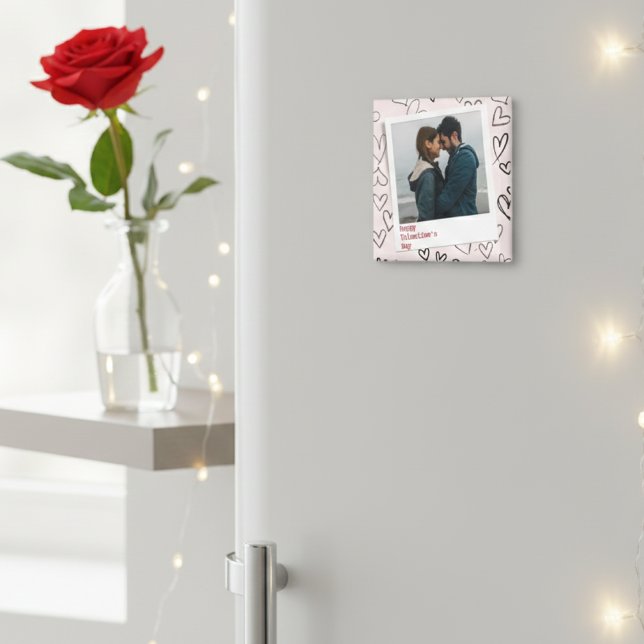  Valentines Day Romantic Couple Photo Love Keepsak Magnet (Creator Uploaded)