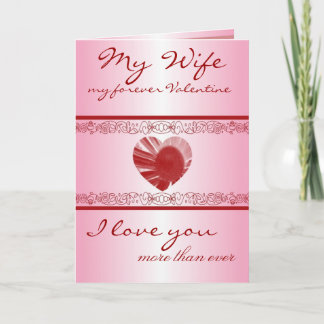 Valentine's Day Romantic Greeting Holiday Card