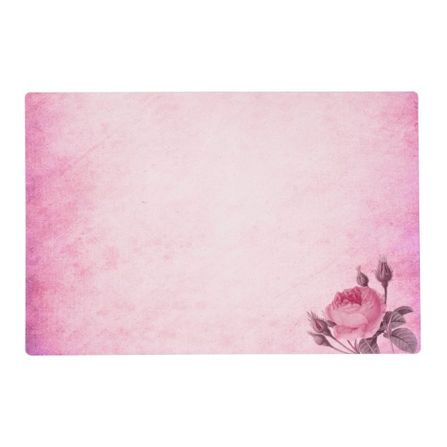 Valentine's day Rose  Placemat (Front)