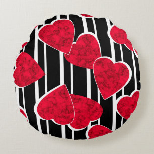 Valentine's day round pillow