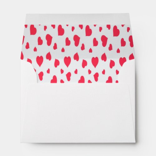 valentines day sale seamless pattern hearts Favor Envelope