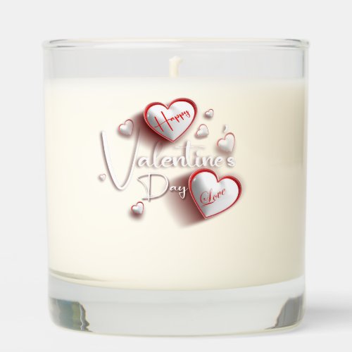 Valentines Day Scented Candle