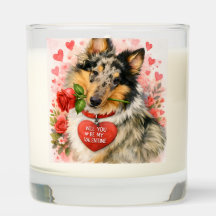 Valentines Day scented candle
