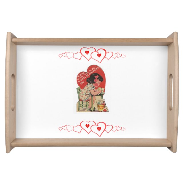 Valentines Day Serving Tray (Front)