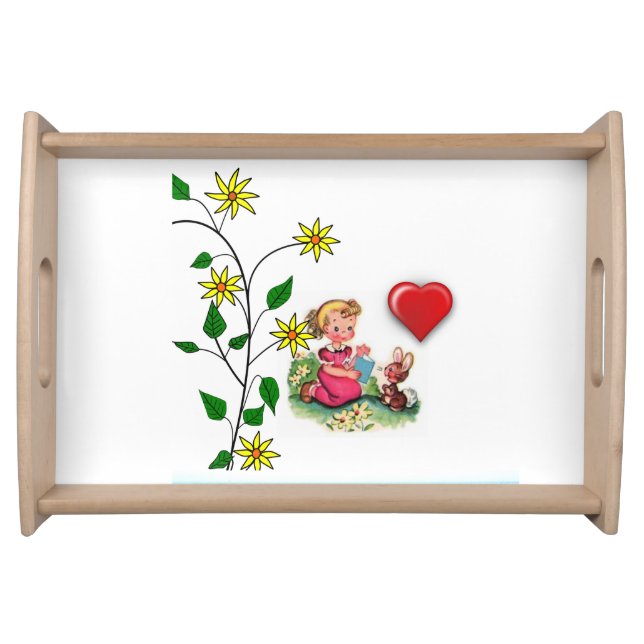 Valentines Day Serving Tray (Front)