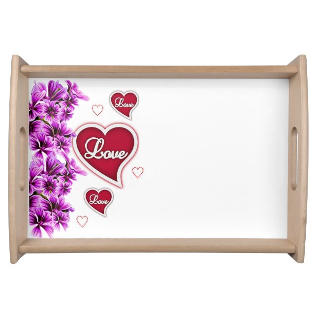 Valentines Day Serving Tray (Front)