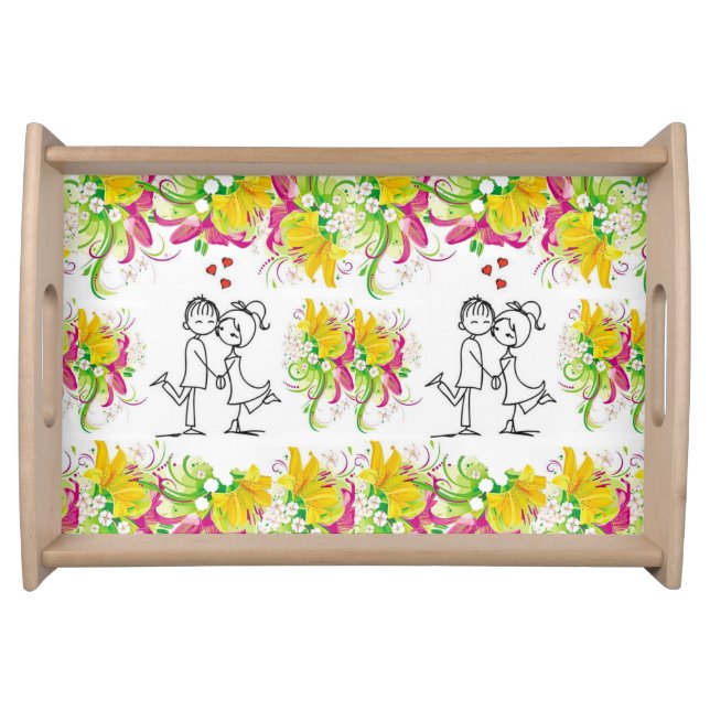 Valentines Day Serving Tray (Front)