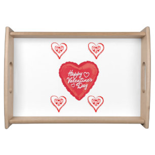 Valentines Day Serving Tray Love
