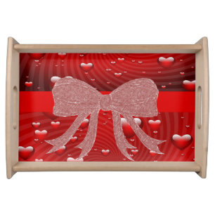 Valentines Day Serving Tray Love