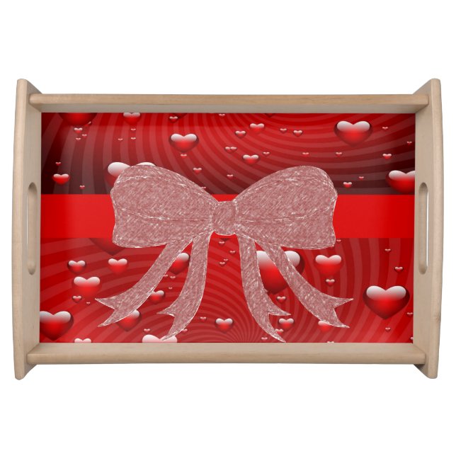 Valentines Day Serving Tray Love (Front)