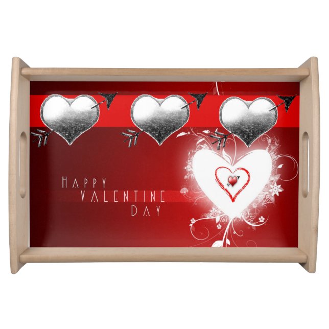Valentines Day Serving Tray Love (Front)
