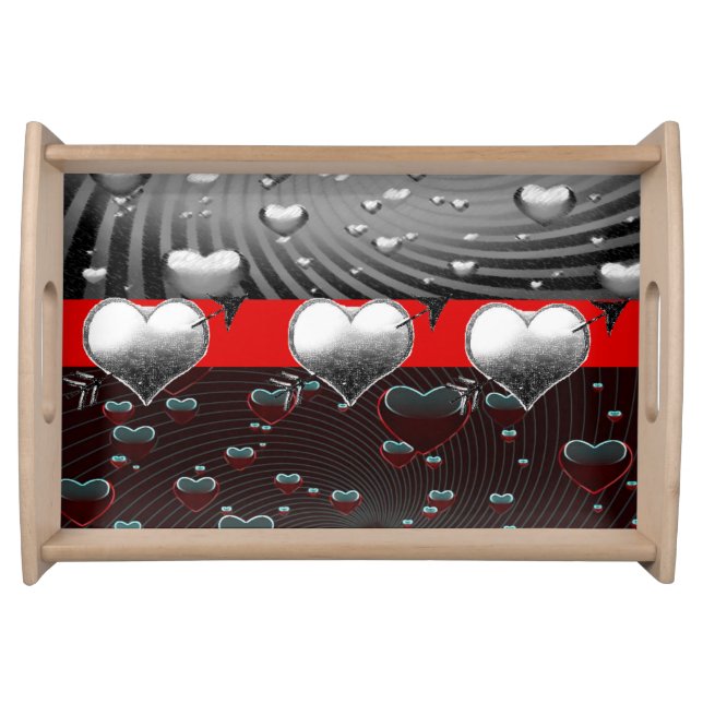 Valentines Day Serving Tray Love (Front)