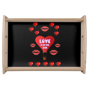 Valentines Day Serving Tray Love
