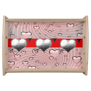 Valentines Day Serving Tray Love