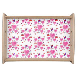 Valentines Day Serving Tray Love