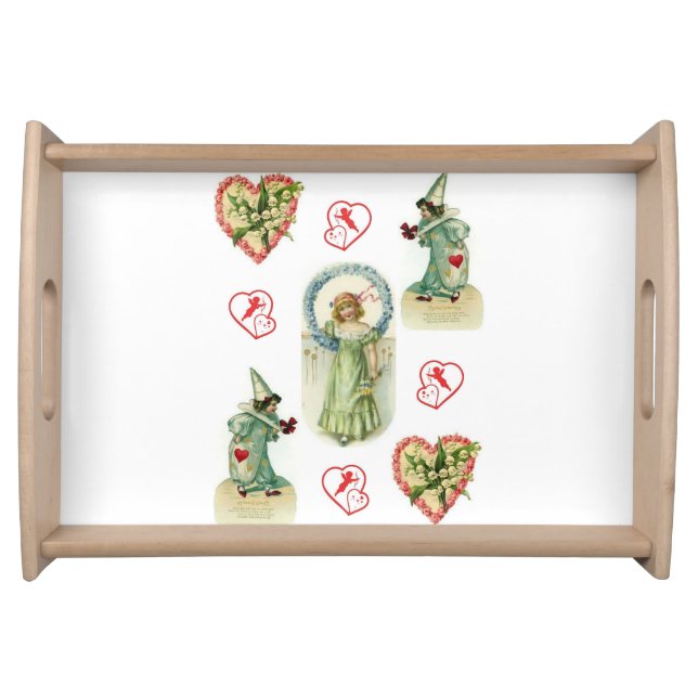 Valentines Day Serving Tray Love (Front)