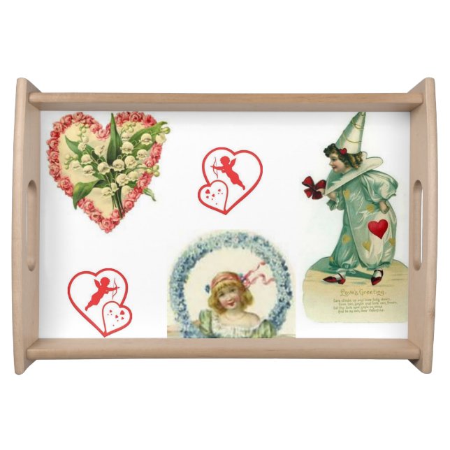 Valentines Day Serving Tray Love (Front)