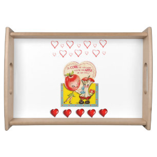 Valentines Day Serving Tray Love