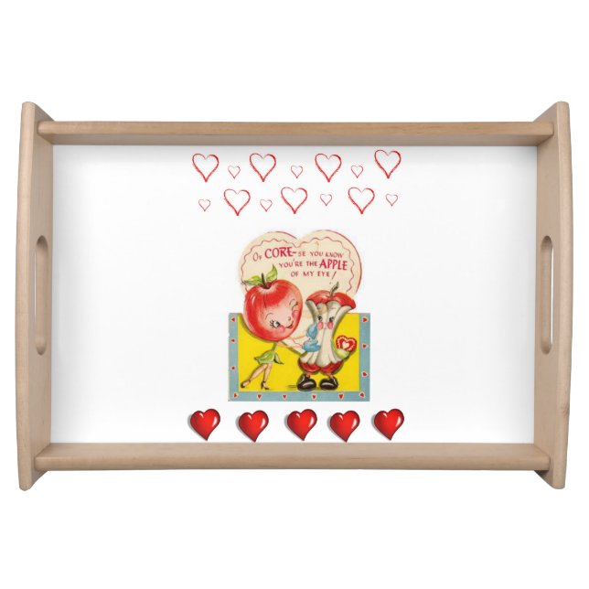Valentines Day Serving Tray Love (Front)