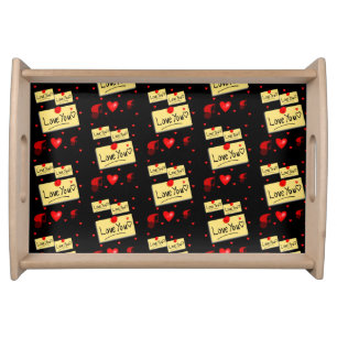Valentines Day Serving Tray Love