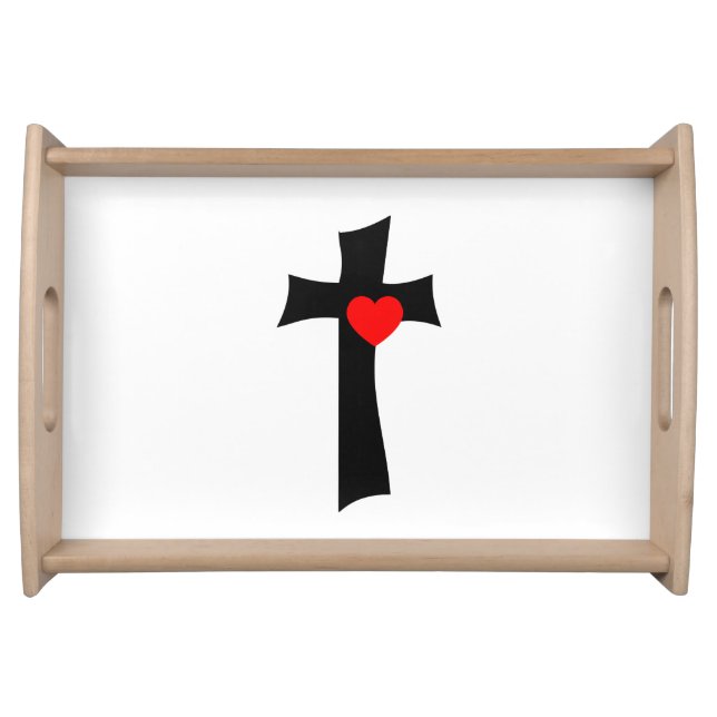 Valentines Day Serving Tray Love (Front)