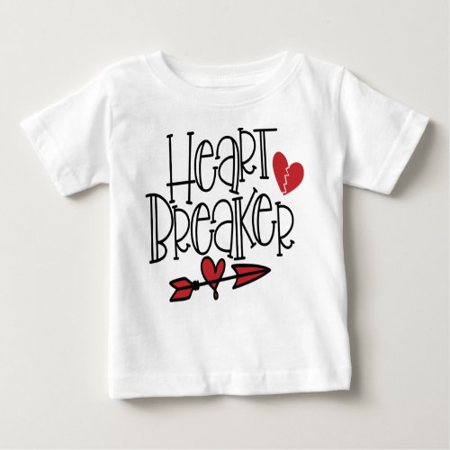 Valentines Day Shirt for Little Boy_Heart Breaker