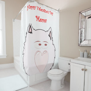 Valentine's Day Shower Curtain