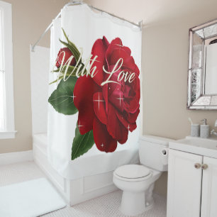Valentine's Day Shower Curtain
