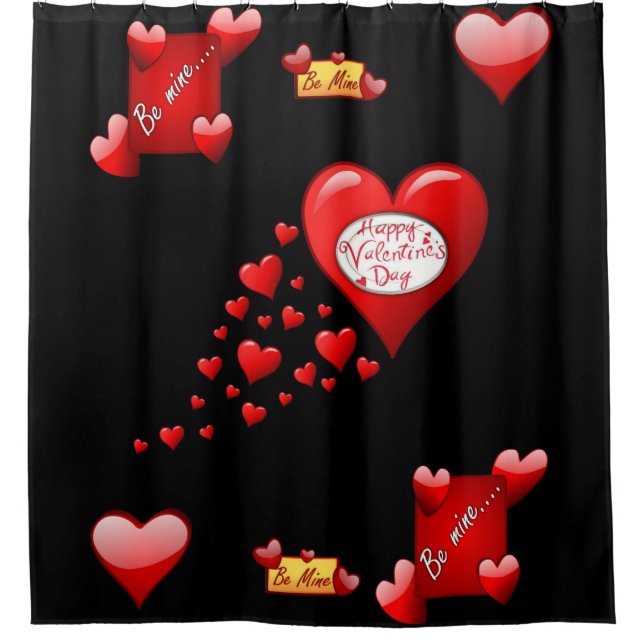 Valentine's Day Shower Curtain (Front)