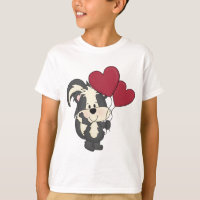 Valentine's Day Skunk t-shirt