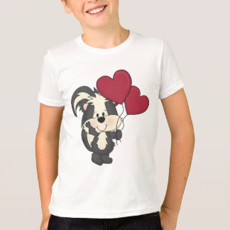 Valentine's Day Skunk t-shirt