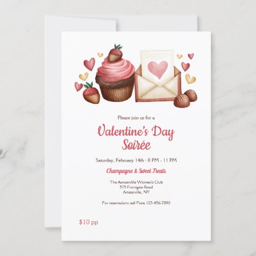 Valentines Day Soire Invitation