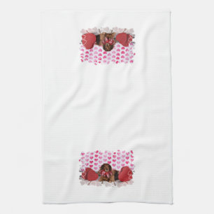 Valentine's Day - Sophie - Dachshund Towel