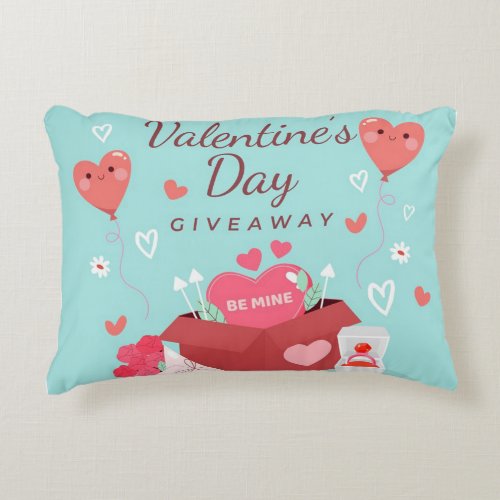 Valentines Day Special l Be Mine Pillow Giveaway