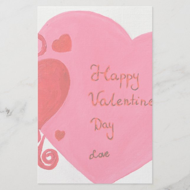 Valentine's Day Stationery (Front)